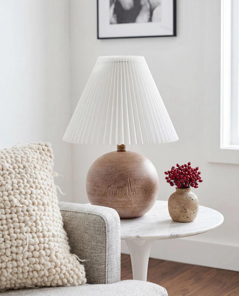 Livabliss Jonathan JNT-001 25"H x 12"W x 12"D Table Lighting