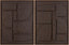 Livabliss Kako KAKO-001 32"H x 24"W x 2"D; 32"H x 24"W x 2"D Art