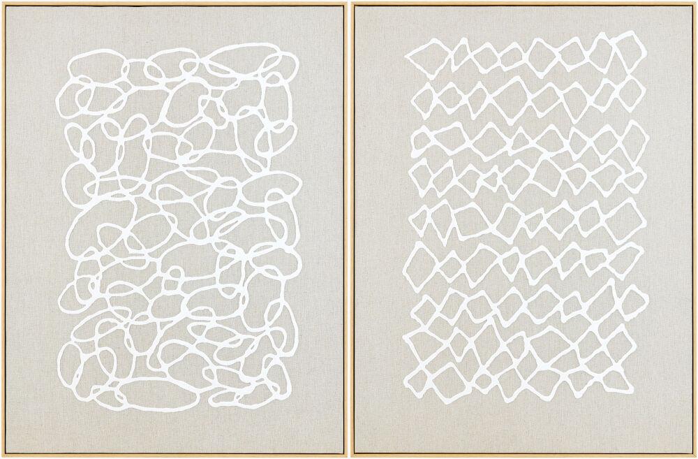Livabliss Lines LINE-003 32"H x 24"W x 2"D; 32"H x 24"W x 2"D Art