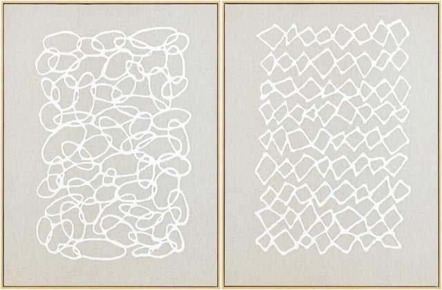 Livabliss Lines LINE-003 32"H x 24"W x 2"D; 32"H x 24"W x 2"D Art