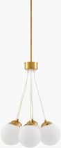 Surya Liora LIO-008 16"L x 18"W x 21"H Ceiling Lighting