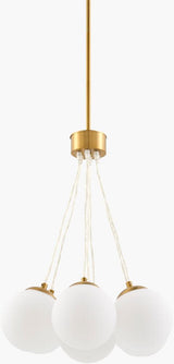 Surya Liora LIO-008 16"L x 18"W x 21"H Ceiling Lighting