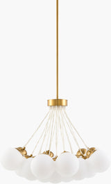 Surya Liora LIO-012 26"L x 30"W x 21"H Ceiling Lighting