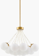 Surya Liora LIO-012 26"L x 30"W x 21"H Ceiling Lighting