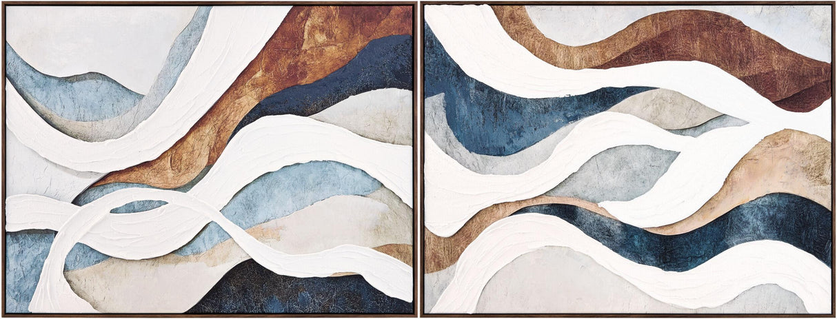 Livabliss Praya PRAY-004 32"H x 24"W x 2"D; 32"H x 24"W x 2"D Art