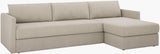 Surya Sukhi SUKI-001 30"H x 109"W x 37"D Sofa