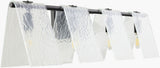 Livabliss Vitracis VTC-006 8"L x 28"W x 8"H Wall Lighting