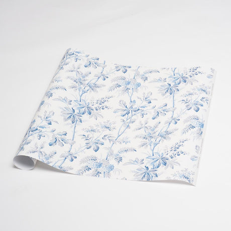 Schumacher Porcelain 37" x 24" Brantwood Vine Wrapping Paper