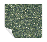 Rifle Paper Co. Elodie Evergreen Petite Floral Premium Peel + Stick Wallpaper
