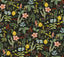 Rifle Paper Co. Herb Garden Black Botanical Premium Peel + Stick Wallpaper