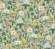 Rifle Paper Co. Herb Garden Sage Botanical Premium Peel + Stick Wallpaper
