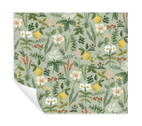 Rifle Paper Co. Herb Garden Sage Botanical Premium Peel + Stick Wallpaper