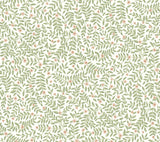 Rifle Paper Co. Elodie Cream Petite Floral Premium Peel + Stick Wallpaper
