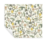 Rifle Paper Co. Herb Garden Cream Botanical Premium Peel + Stick Wallpaper