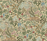 Rifle Paper Co. Safari Beige Jungle Toile Premium Peel + Stick Wallpaper