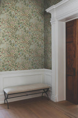 Rifle Paper Co. Safari Beige Jungle Toile Premium Peel + Stick Wallpaper
