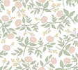 Rifle Paper Co. Peonies Blush Floral Premium Peel + Stick Wallpaper