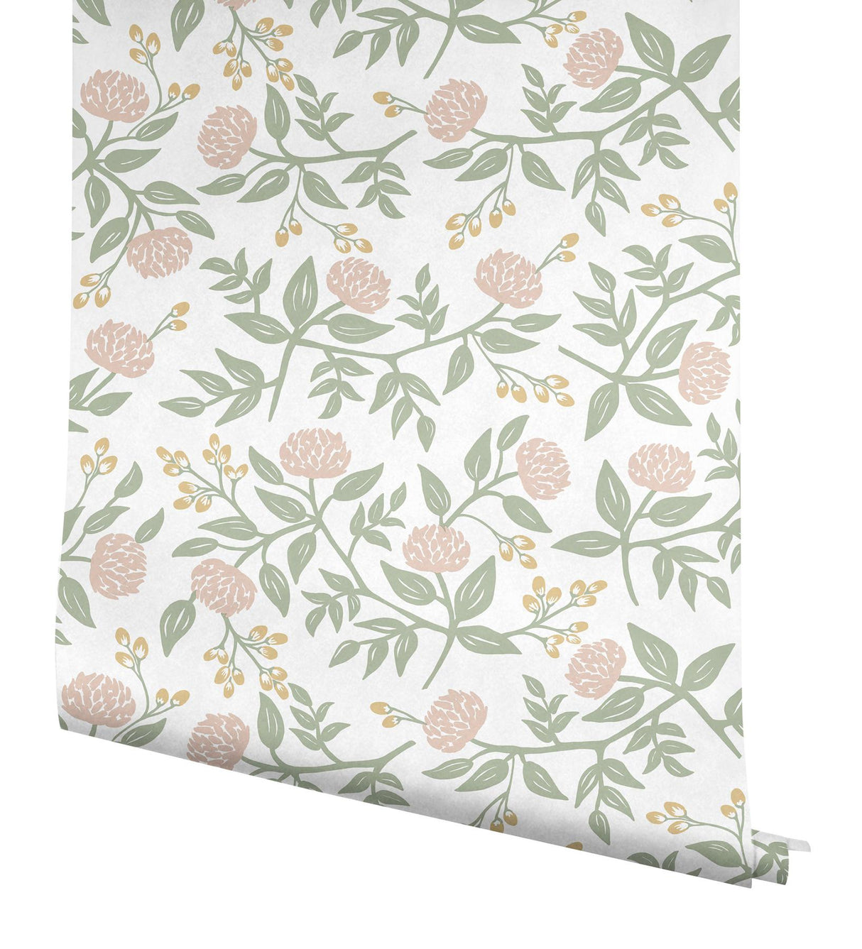 Rifle Paper Co. Peonies Blush Floral Premium Peel + Stick Wallpaper
