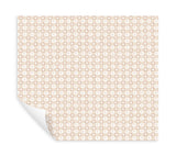 Rifle Paper Co. Daisy Gingham Blush Floral Check Premium Peel + Stick Wallpaper