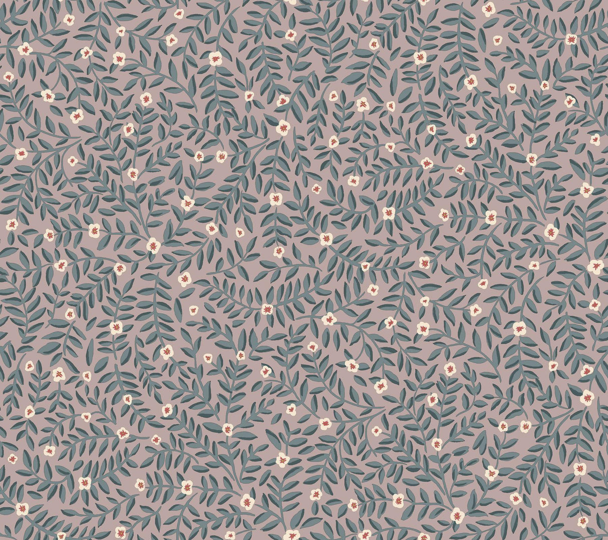 Rifle Paper Co. Elodie Lavender Petite Floral Premium Peel + Stick Wallpaper
