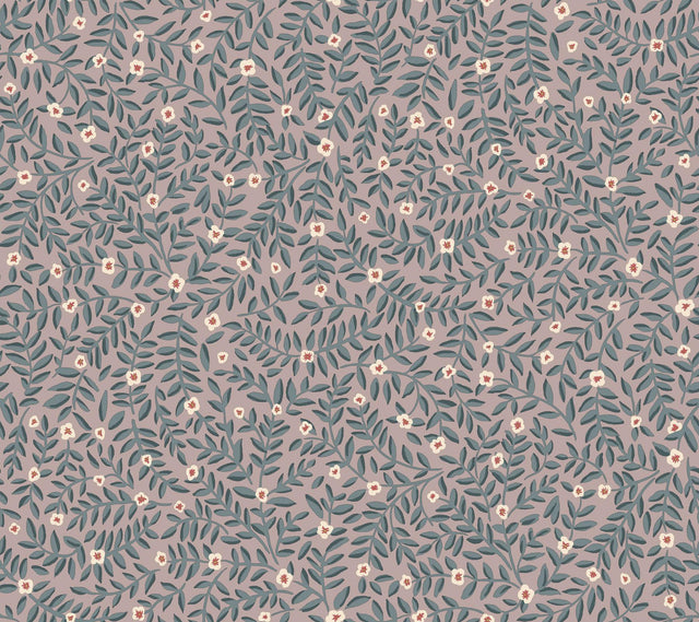 Rifle Paper Co. Elodie Lavender Petite Floral Premium Peel + Stick Wallpaper