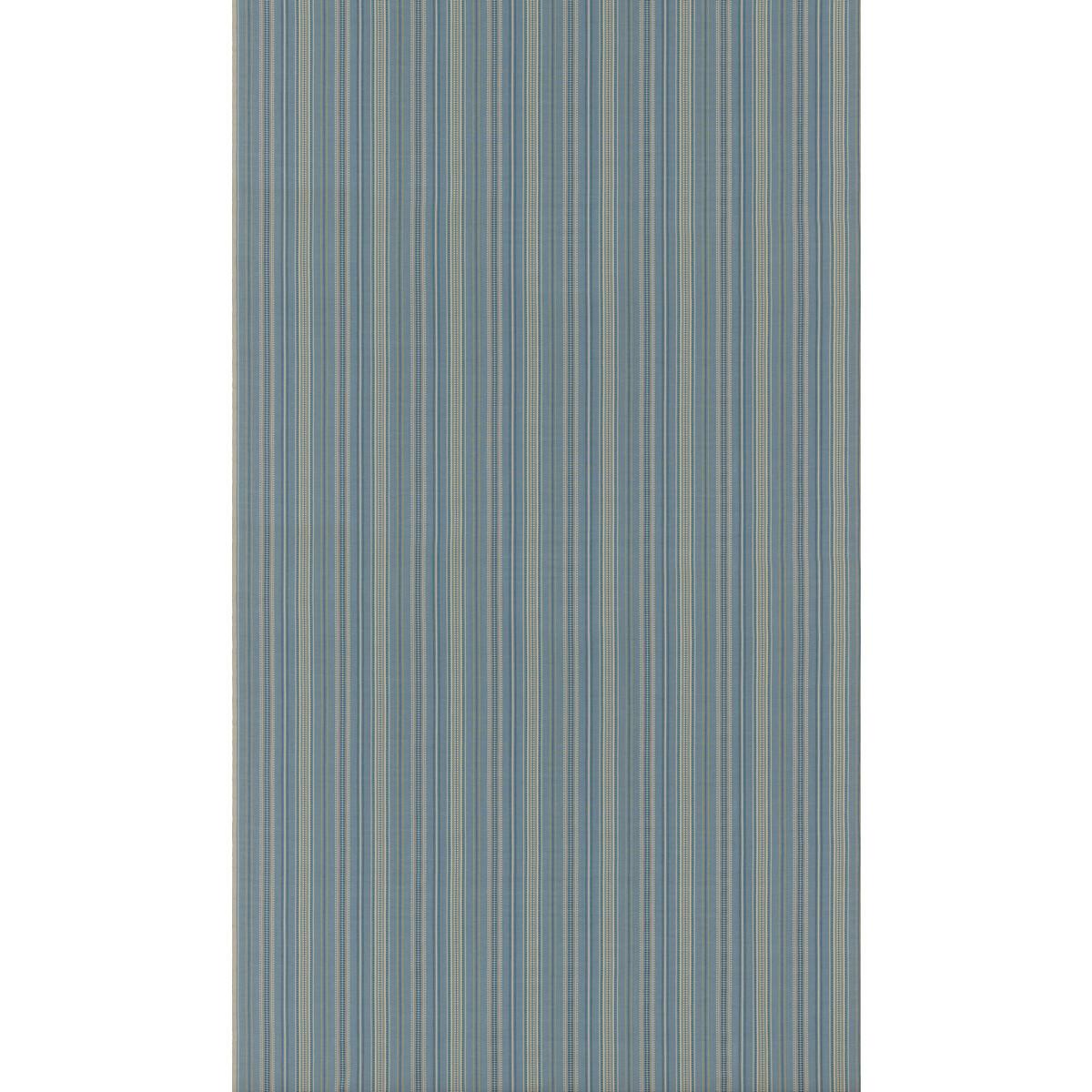 G P & J Baker PENNY STRIPE BLUE Fabric