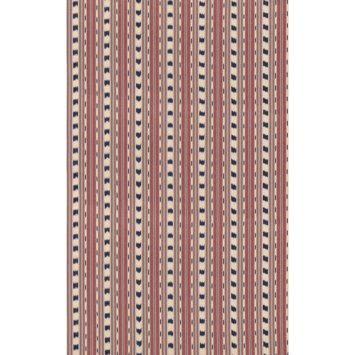 G P & J Baker BASIL STRIPE RED/INDIGO Fabric
