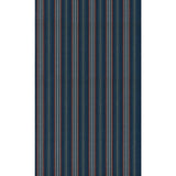 G P & J Baker RUFUS STRIPE INDIGO Fabric