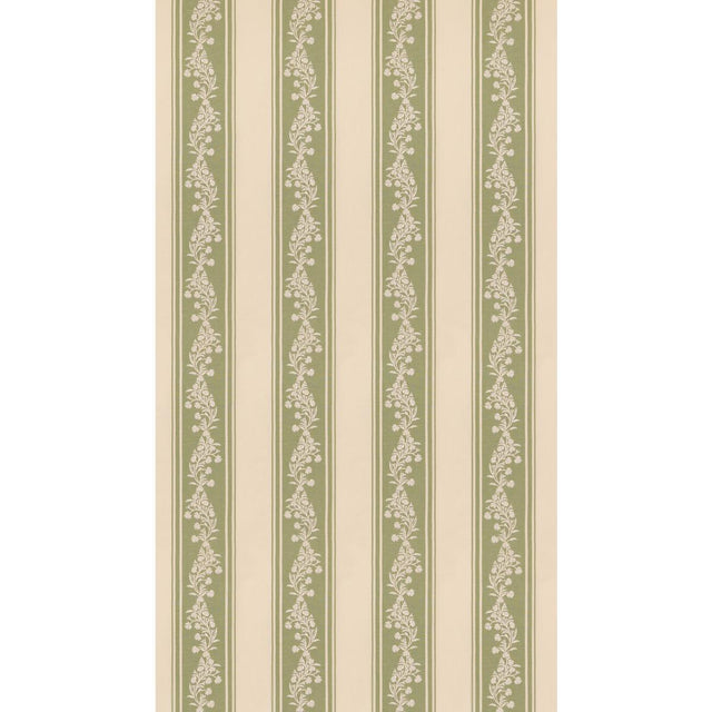 G P & J Baker ALDBURY STRIPE GREEN Drapery Fabric