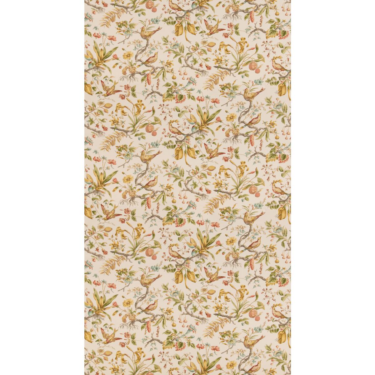 G P & J Baker KENTWELL OCHRE/SOFT RED Fabric