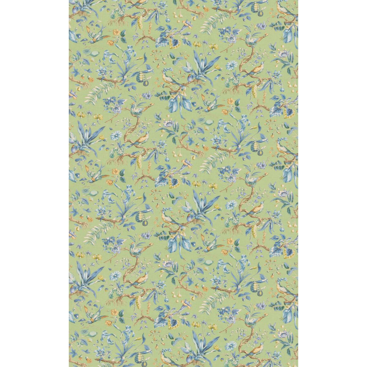 G P & J Baker KENTWELL EMMERALD/BLUE Fabric