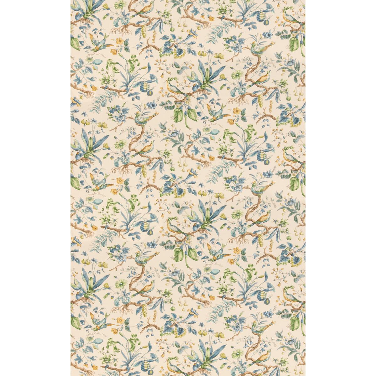 G P & J Baker KENTWELL BLUE/GREEN Fabric