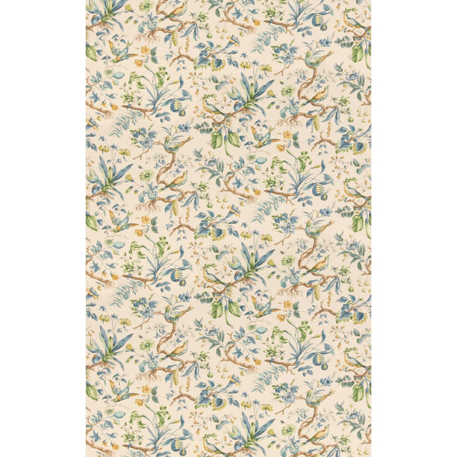 G P & J Baker KENTWELL BLUE/GREEN Fabric