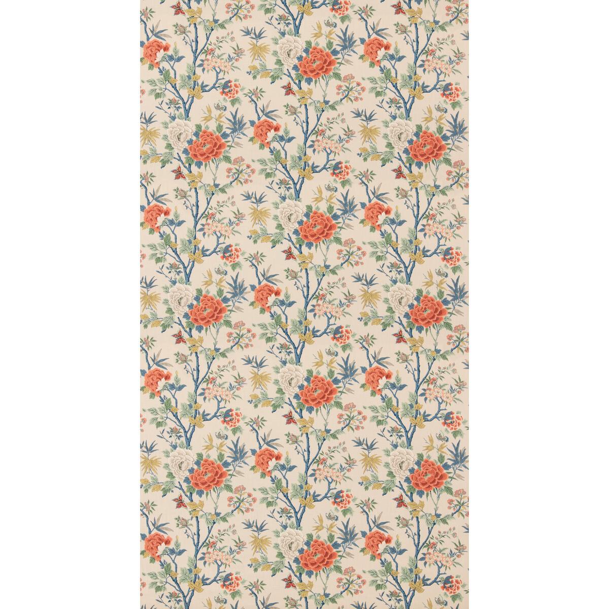 G P & J Baker CANTON RED/BLUE Fabric
