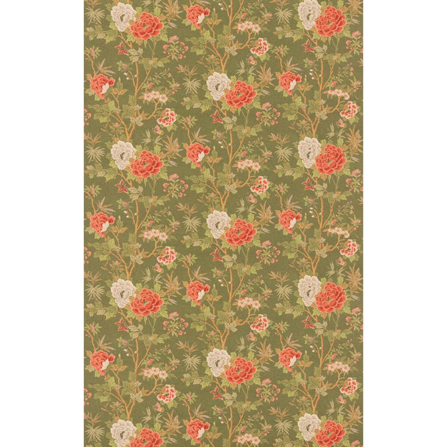 G P & J Baker CANTON OLIVE Fabric
