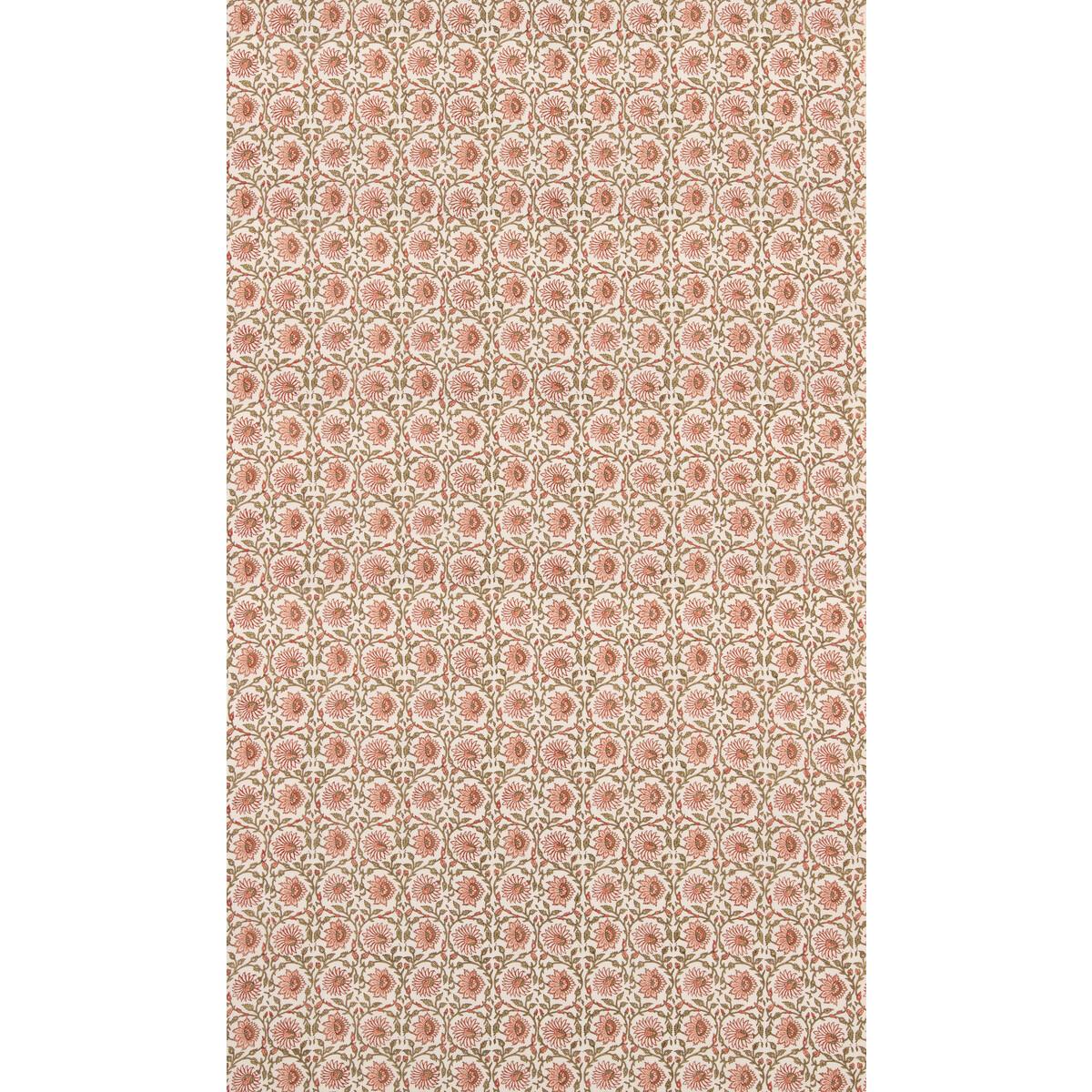 G P & J Baker CECILY RED/GREEN Fabric