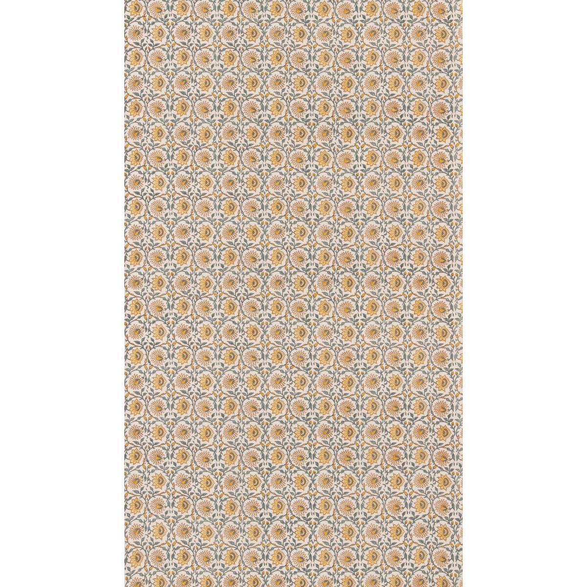 G P & J Baker CECILY OCHRE/TEAL Fabric