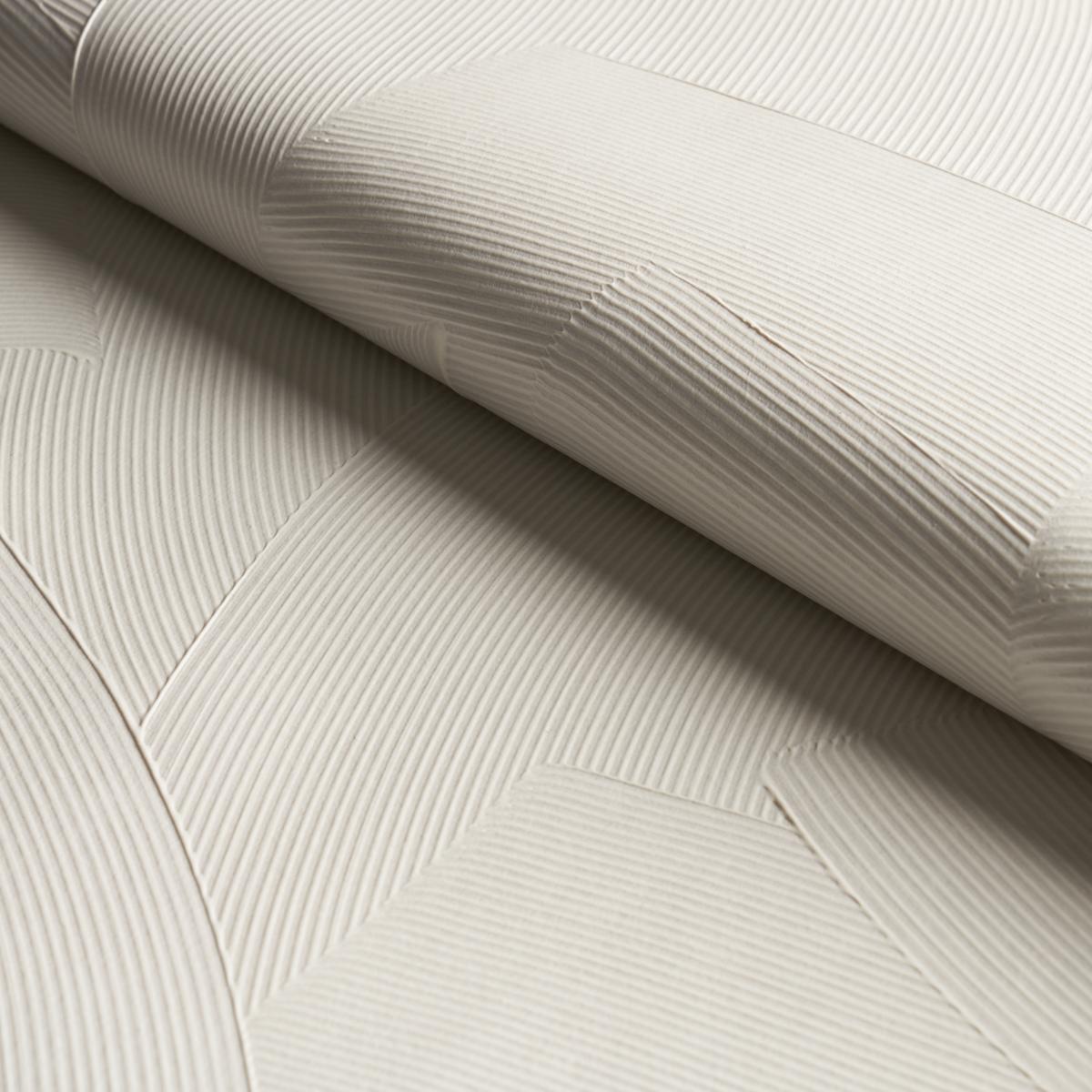 Schumacher Hand Combed Plaster Birch Wallpaper