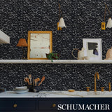 Schumacher Tortoise Blackout Wallpaper