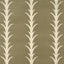 Schumacher Acanthus Stripe Sisal Juniper Wallpaper