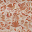 Schumacher Canopy Terracotta Fabric