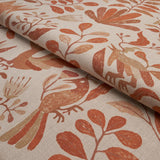 Schumacher Canopy Terracotta Fabric