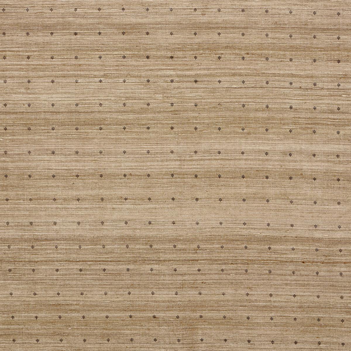 Schumacher Engelmann Silk Hand Print Oatmeal Fabric
