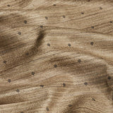 Schumacher Engelmann Silk Hand Print Oatmeal Fabric