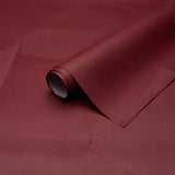 Schumacher Hand Combed Plaster Oxblood Wallpaper