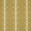 Schumacher Acanthus Stripe Anis On Chartreuse Wallpaper