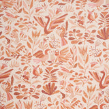 Schumacher Canopy Terracotta Wallpaper