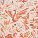 Schumacher Canopy Terracotta Wallpaper