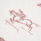 Schumacher X Backdrop Tanbark Dark Red Wallpaper