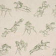 Schumacher X Backdrop Tanbark Olive Wallpaper